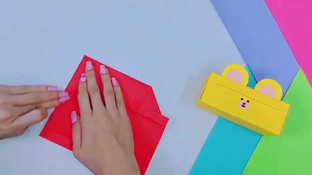 DIY|Origami paper box|Оригами коробочка из бумаги