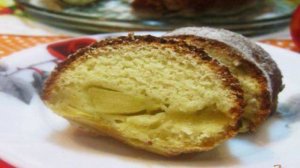 Шарлотка с яблоками