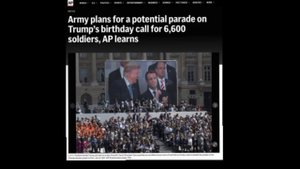 ‼️🇺🇸🪖 В США готовят военный парад ко дню рождения Трампа — APN