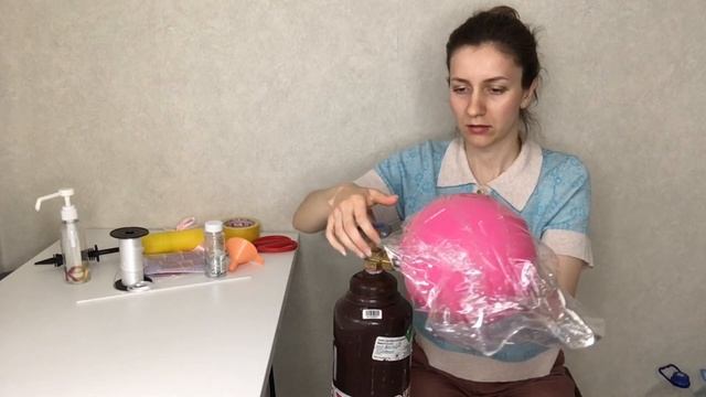 Как сделать трендовый шар с бантиками #воздушныешары