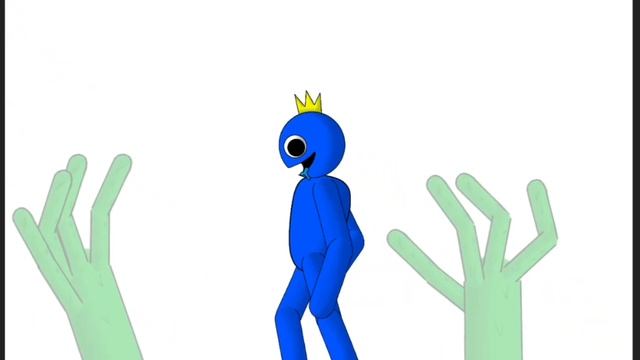 Blue против радужных друзей анимация Рисуем мультфильмы 2