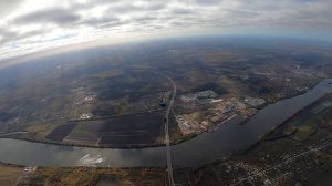 Прыжок с парашютом 4000м программа RW - 1. Аэроград Коломна.