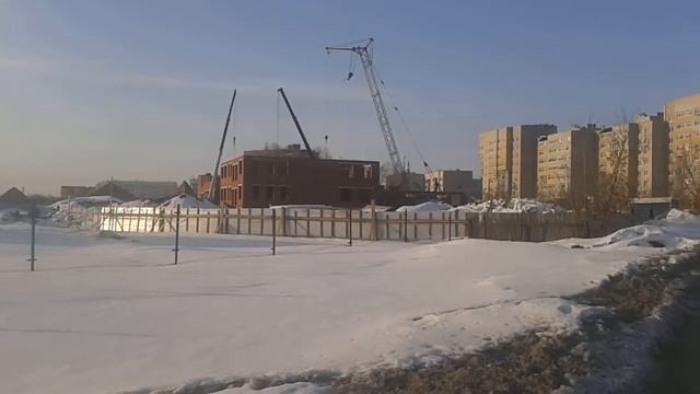 Стройка сада идет - Март 2017 Кондратово смотреть онлайн