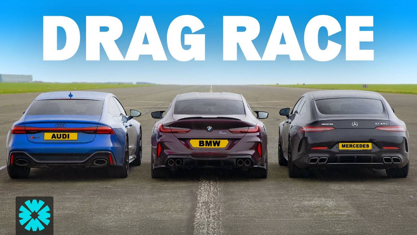 carwow: НОВЫЙ Audi RS7 Performance против BMW M8 и AMG GT63 S ДРЭГ-ГОНКА на Четверть Мили