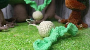 Новая рубрика "Вяжем сказку" ✨ Мк по вязанию крючком Репка💚
