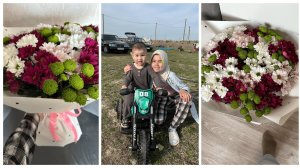 БУКЕТ ОТ МУЖА / ПРО МОЕ СОСТОЯНИЕ / ГОТОВИМ ШАШЛЫК