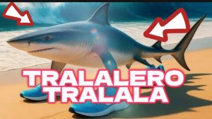 TRALALERO TRALALA Тралалело Тралала, Балерина Капучино, Тунг Тунг Тунг Сахур mem мемы 🦈☕🪵