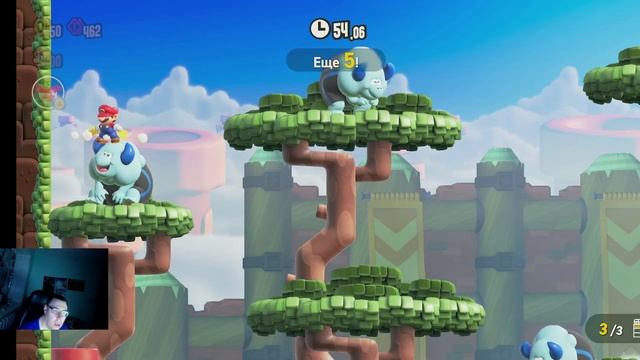 #3 Super Mario Bros. Wonder прохождение. смотреть онлайн