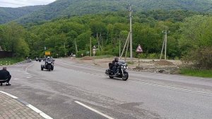 Байкерский фестиваль в Геленджике