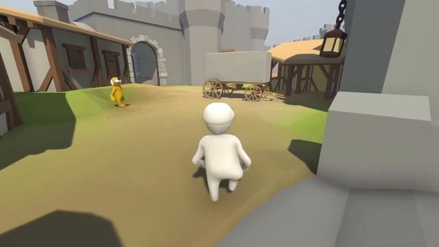 Прохождение Human: Fall Flat в кооперативе #3 смотреть онлайн