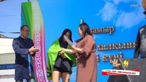 Церемония награждения победителей легкоатлетического марафона HEALTH MARATHON в Экибастузе 1 мая