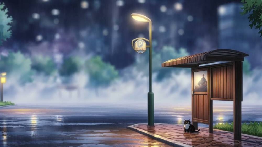 Rainy Lofi – 1 Hour to Relax, Study or Just Breathe