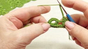 Очаровательный узор крючком   " Колос "