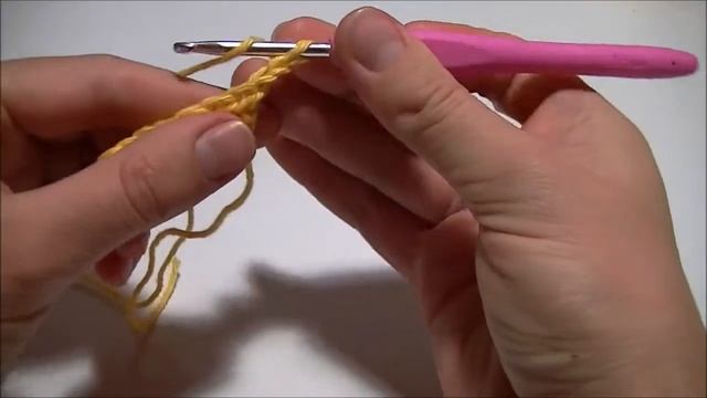 Вязание  для начинающих. Полустолбик