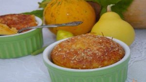 Тыквенная запеканка с миндалем (Uova zuccate)