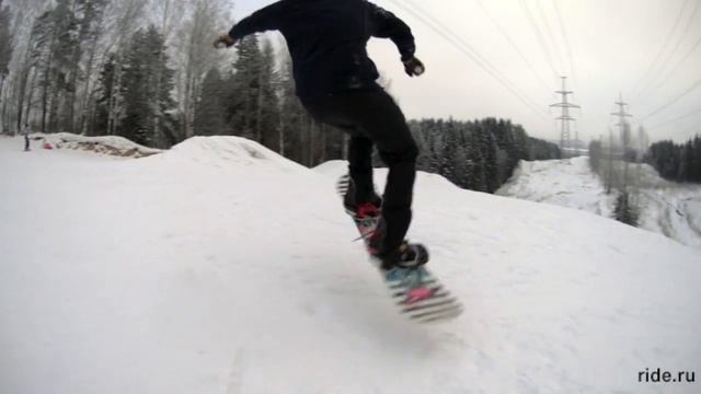 Фронтсайд 360 на сноуборде (Frontside 360 Snowboard)