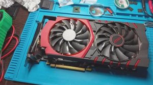 ремонт видеокарты AMD RADEON R9 380