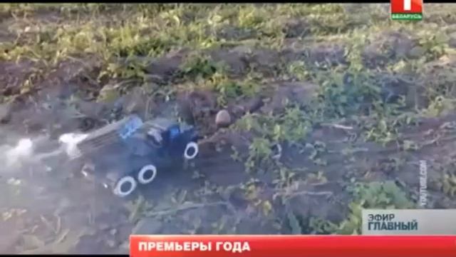 БМ-21 "Град" стреляет бумажными ракетами на карамельном топливе. Главный эфир