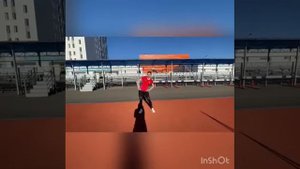 Упражнение на лыжах Калинич Юлия
