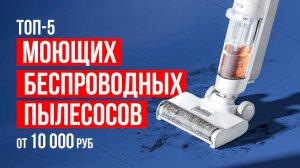Лучший моющий беспроводной пылесос от 10 000 рублей. Какой моющий пылесос выбрать в 2025 году?