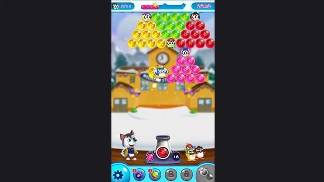 Frozen Pop. 7 - 9 уровни. смотреть онлайн