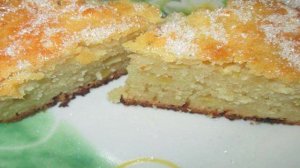 Манник с яблоками