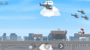 Вертолёт в бесконечном режиме "Песочница" в Clone Armies.