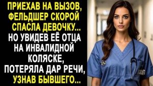 Приехав на вызов, фельдшер скорой спасла девочку... Но увидев её отца на инвалидной коляске...