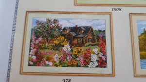 Старт и продвижения по набору от производителя Риолис " Зимний пейзаж "