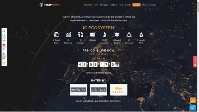ICO. Bounty. Обзор проекта INGOT Coin