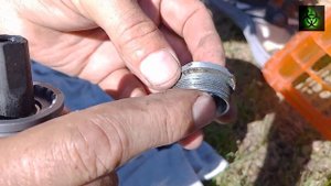 Педальный картридж на промподшипниках вместо насыпной каретки в простом велосипеде