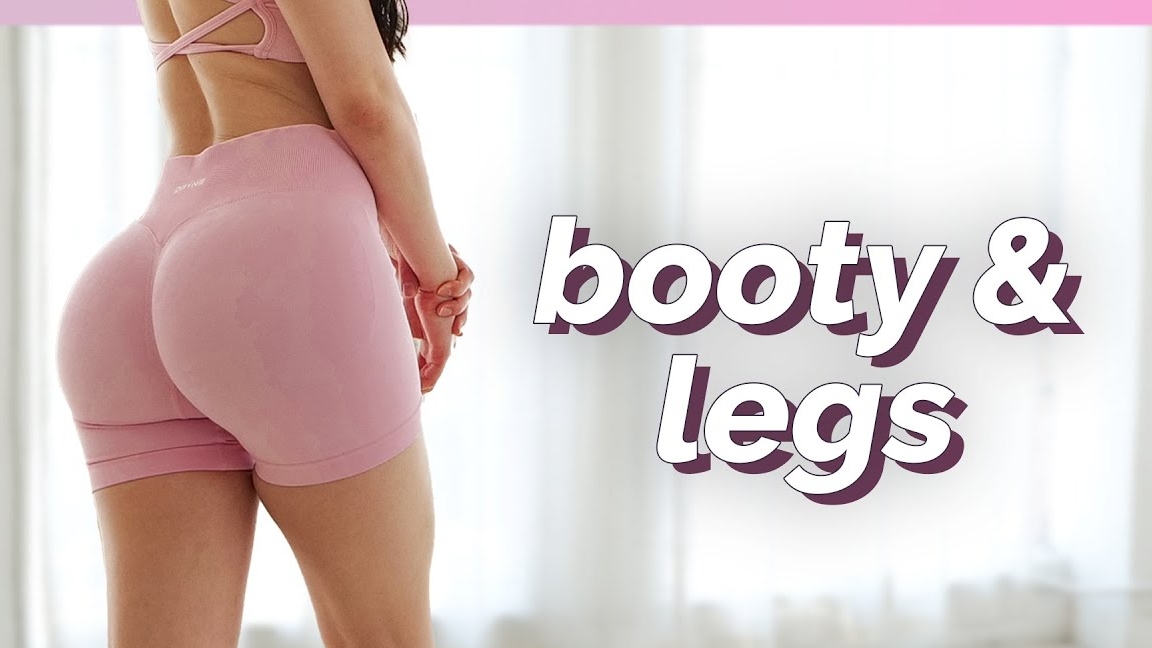 Chloe Ting - 20 min Booty& Legs Workout - Toned Legs