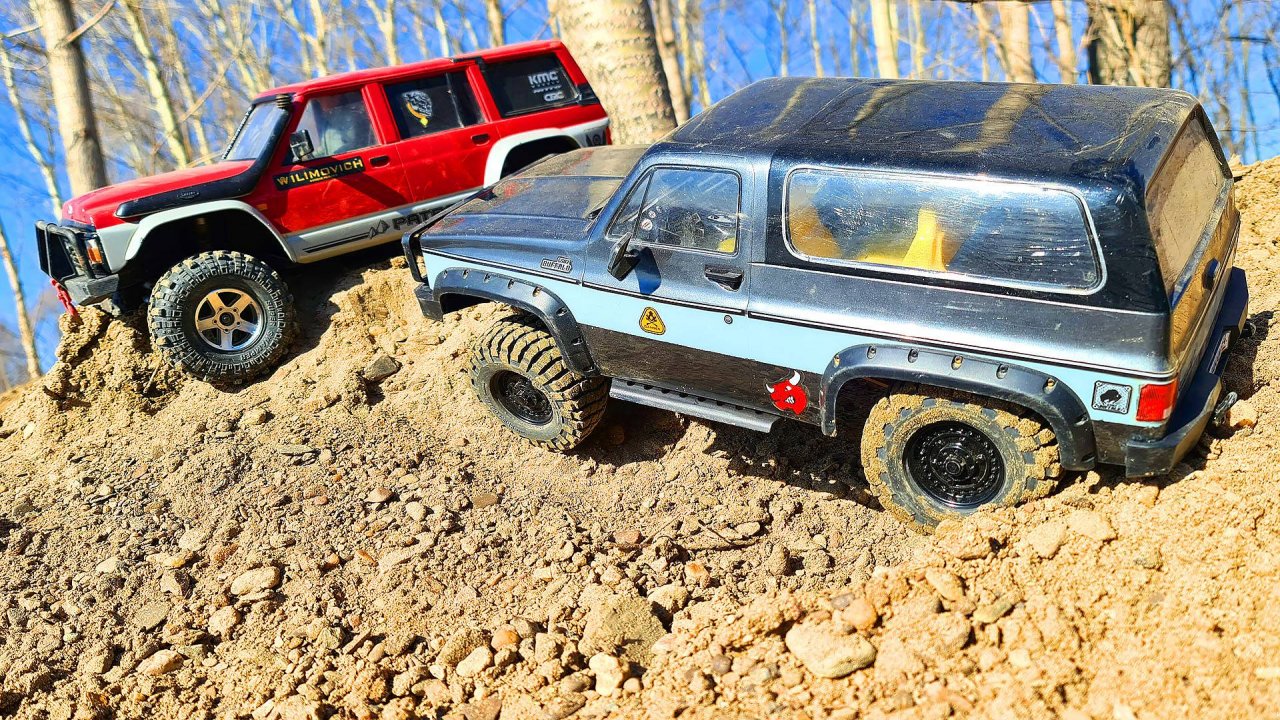 🚙💥 Песчаный Ад! Nissan Patrol vs Chevrolet Blazer — Экстрим на Gmade GS02F!
