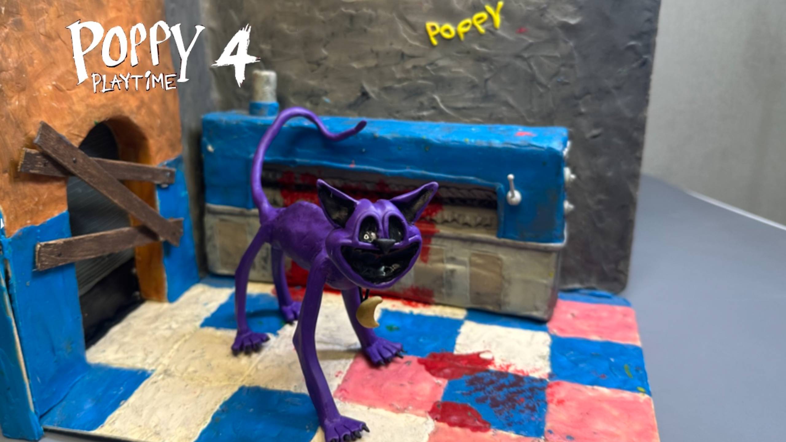 Лепим Кошмарного CatNap из пластилина смотреть онлайн