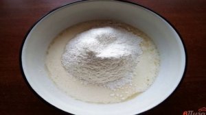 Творожное печенье с яблоками