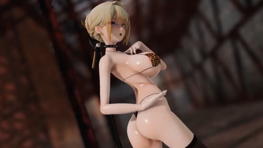 Аниме Mmd R18 Evelyn - Stickysticky