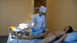 Применение мочеприемника в условиях симуляционного центра Амурской ГМА