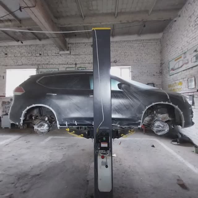 Nissan x-trail t32: антикор днища, арок, скрытых полостей.mp4