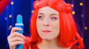 Челлендж с Синей Едой | Съедобная Битва от Jelly DO Challenge