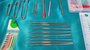 Обзор - набор вспомогательных инструментов для вязания "AliExpress"