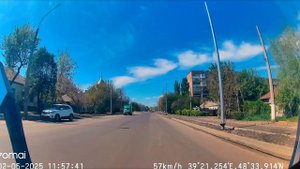 Прогулка по Луганску. Скутер Ariic 318 регистрато Zamai M500