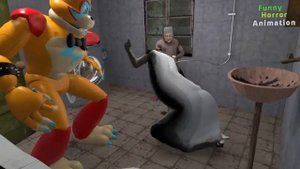 Гренни против НОВОГО Бульдозера против Пчелы - смешная анимация ужасов (стр.365)