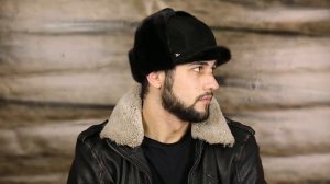 Интернет-магазин меховых шапок. Кепка №1 из меха норки и замши.