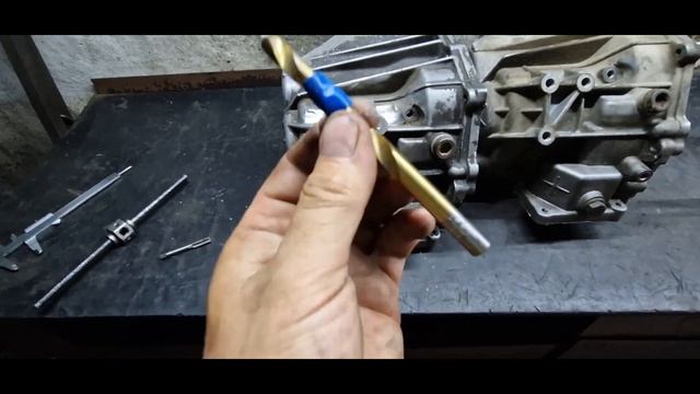 geely ck mk востановление резьби в корпусе кпп