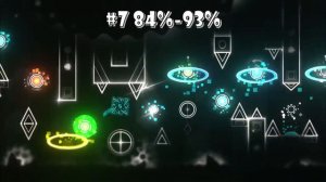 От самого сложного, до самого лёгкого парта Firework. #geometrydash #gd #парты