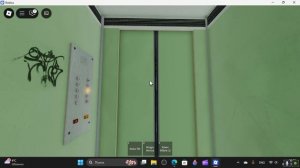 ROBLOX  Зеленая Кабина Электрический Лифт САМЛЗ-(1986 Г.в) 400/kg V=1m/s