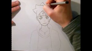 Как нарисовать Боруто & How to draw Boruto