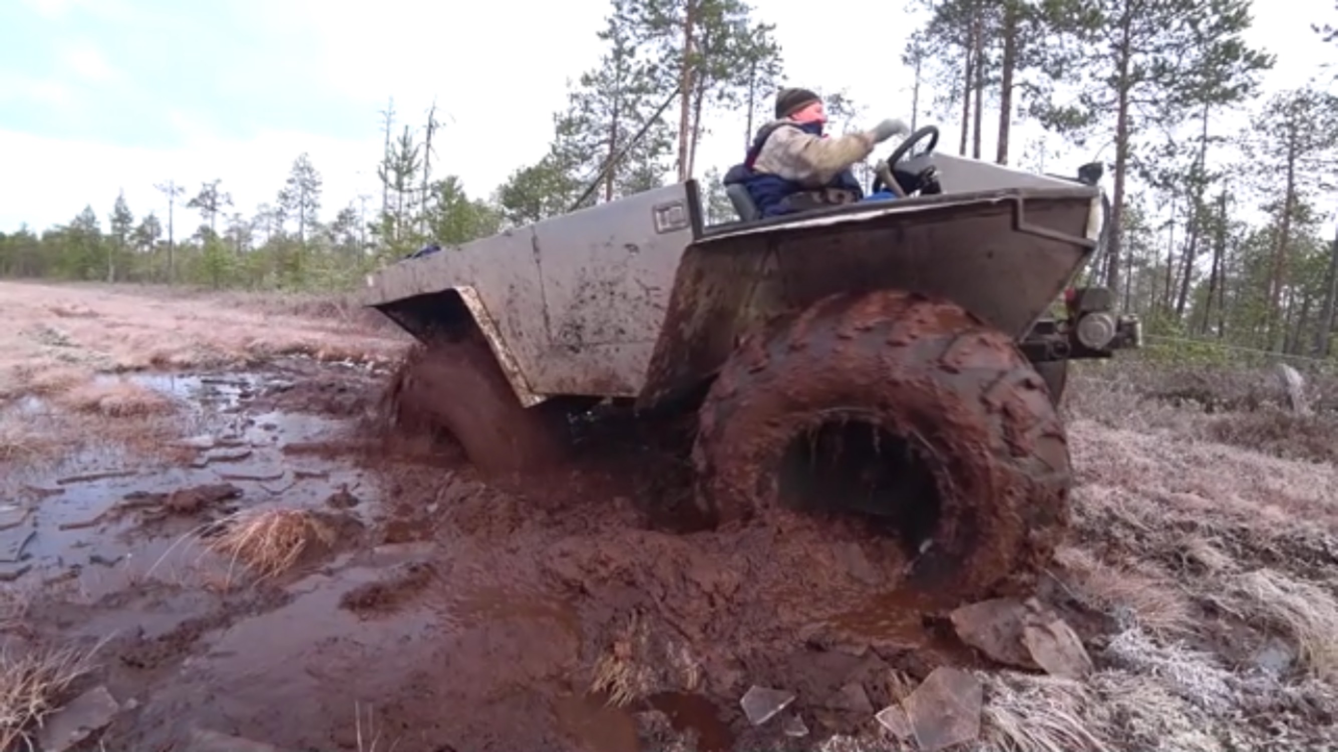 Осенний выезд в тайгу. Большая вода.