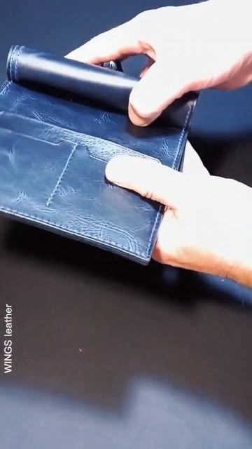 Холдер для документов и денег BIG BOSS из натуральной кожи ручной работы. смотреть онлайн