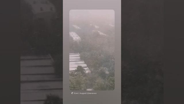 Зима в весну вернулась. Катаклизм майский.